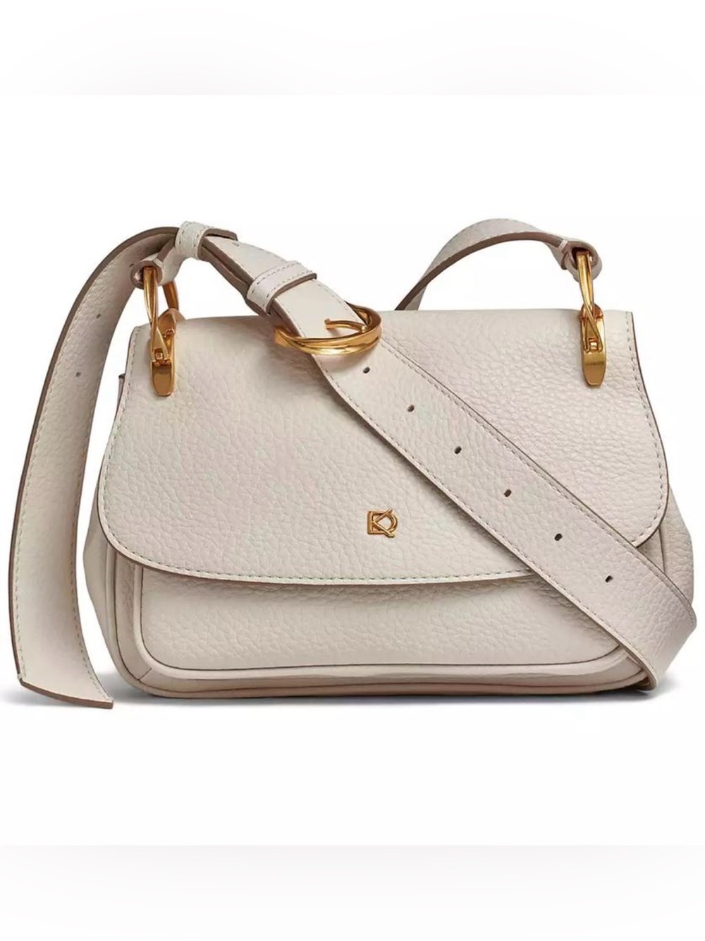 Donna Karan Boucle C/B Bag.Color:Sand/Gold.